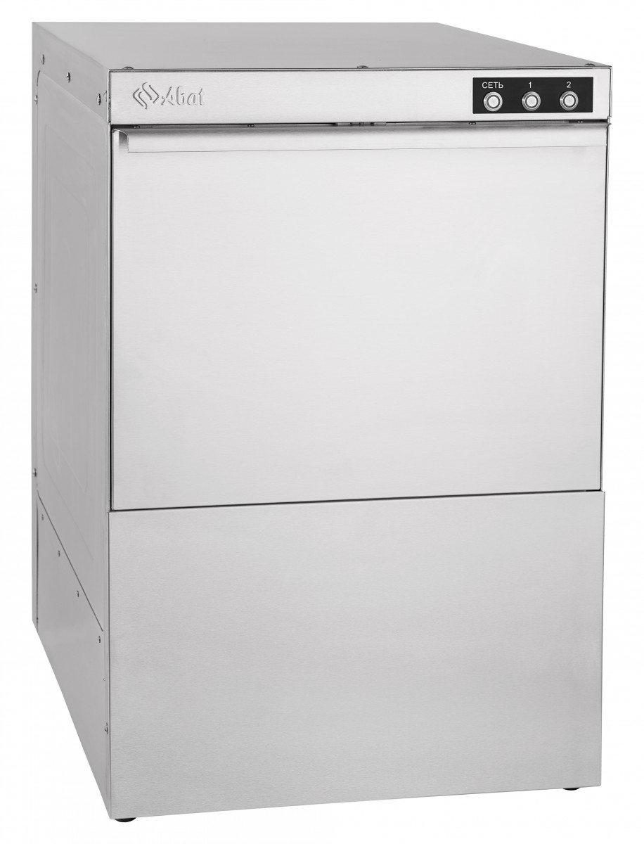 Машина посудомоечная МПК- 500Ф-02, фронтал, 500 тар/ч, 2 цик, 2 дозатора (моющ/ополаск), насос мойки